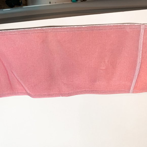 HOAKA Bikini Pink Felt Bandeau & High Rise Bottom - Picture 5 of 6